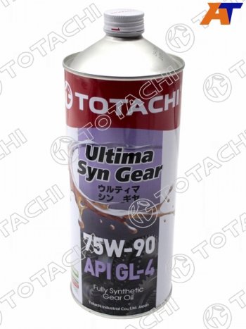 1 899 р. Масло трансмиссионное синтетическое TOTACHI Ultima Syn-Gear 75W-90 GL-4 1л TOTACHI G3501  с доставкой в г. Воронеж. Увеличить фотографию 1