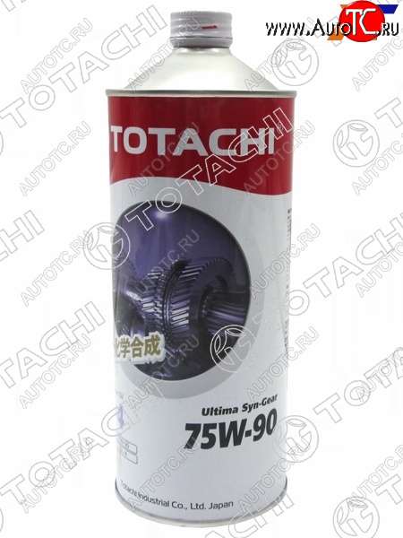 2 159 р. Масло трансмиссионное синтетическое TOTACHI Ultima LSD Syn-Gear 75W-90 GL-5 1л TOTACHI G3301  с доставкой в г. Воронеж