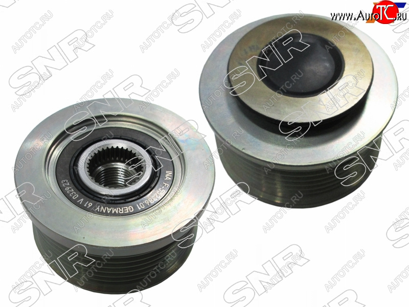 4 399 р. Шкив генератора NISSAN MANY                                                                          SNR GA76804  с доставкой в г. Воронеж