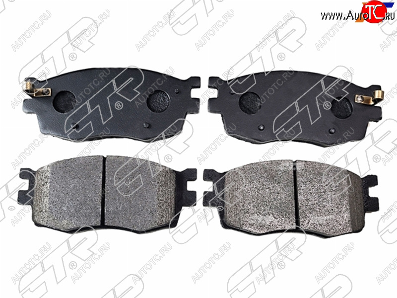 2 159 р. Колодки тормозные перед FR-FL SAT  KIA Rio  2 JB (2005-2011) дорестайлинг седан, дорестайлинг, хэтчбэк 5 дв., рестайлинг седан, рестайлинг, хэтчбэк 5 дв.  с доставкой в г. Воронеж