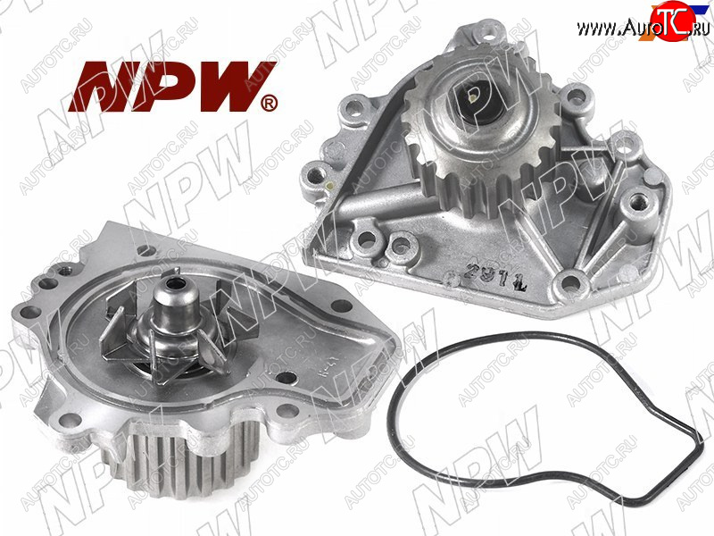 2 599 р. Насос водяного охлаждения с прокладкой B20B NPW Honda CR-V RD1,RD2,RD3  дорестайлинг (1995-1998)  с доставкой в г. Воронеж
