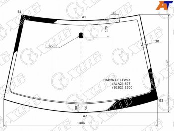 Стекло лобовое HAIMA 3 4D 07-13                                                                      XYG HAIMA3-P LFW/X
