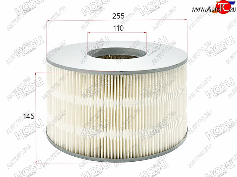 849 р. Фильтр воздушный HOSU  Lexus LX470  J100 (2002-2007), Toyota Land Cruiser  10 100 (1998-2007)  с доставкой в г. Воронеж