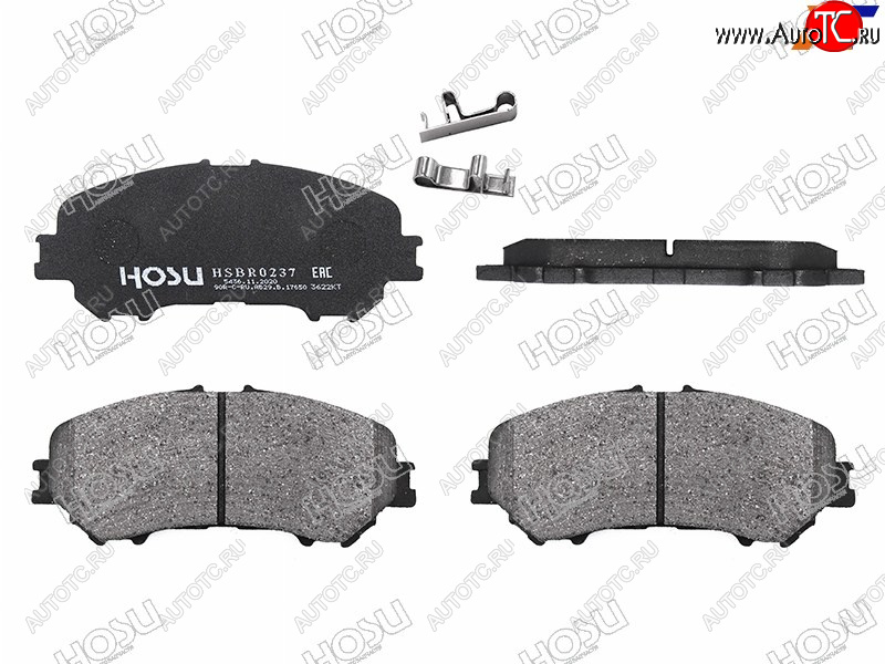 1 369 р. Колодки тормозные перед FR-FL SAT Nissan Qashqai 2 J11 дорестайлинг (2013-2019)  с доставкой в г. Воронеж