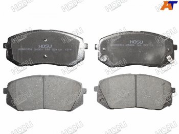 1 389 р. Колодки тормозные передние FR-FL SAT   Hyundai I40  1 VF (2011-2019), Hyundai IX35 ( LM,  NU) (2009-2025), JAC S3 (2014-2025)  с доставкой в г. Воронеж. Увеличить фотографию 1