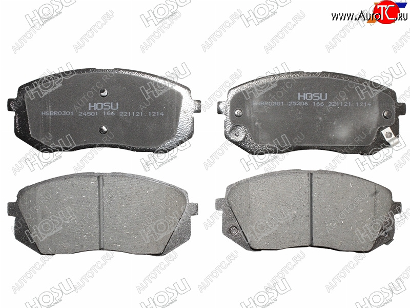 1 389 р. Колодки тормозные передние FR-FL SAT   Hyundai I40  1 VF (2011-2019), Hyundai IX35 ( LM,  NU) (2009-2025), JAC S3 (2014-2025)  с доставкой в г. Воронеж