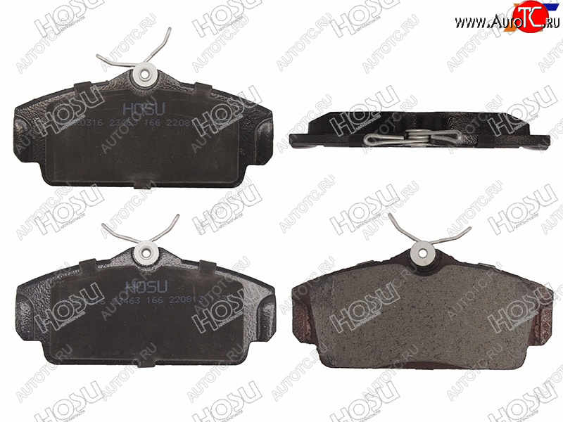1 199 р. Колодки тормозные перед FR-FL SAT Nissan Almera N16 седан дорестайлинг (2000-2003)  с доставкой в г. Воронеж