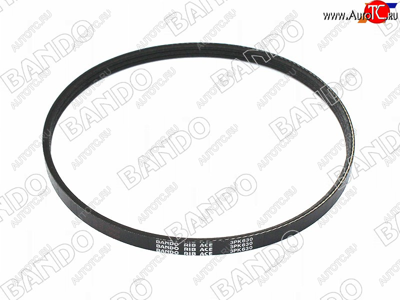 399 р. Ремень поликлиновой TOYOTA 4A5A7A-FE AE##AT## (PS) BANDO 3PK630  с доставкой в г. Воронеж