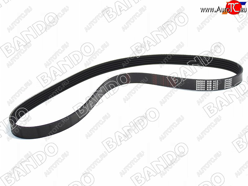 779 р. Ремень поликлиновой TOYOTA 2E (AC)SUBARU EJ20EJ25 FORESTER SF#SG# 97-05 (ALT) BANDO 5PK880  с доставкой в г. Воронеж