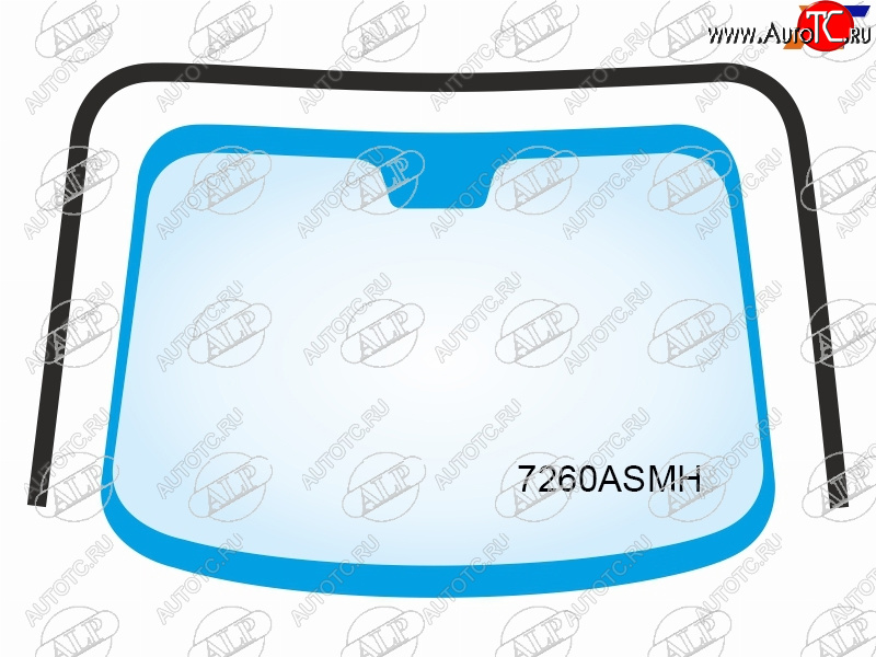 1 459 р. Молдинг лобового стекла (П-образный) Renault Megane 02-09 ALP 7260ASMH  с доставкой в г. Воронеж