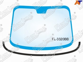 Молдинг лобового стекла (Снизу) FLEXLINE  