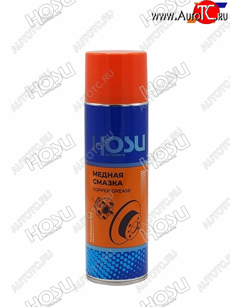 399 р. Смазка медная HOSU PROFESSIONAL LINE  флакон-аэрозоль 650мл HOSU HSLM0005  с доставкой в г. Воронеж