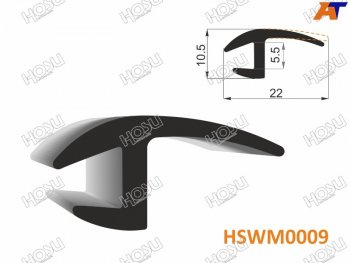 191 р. Молдинг универсальный (22mm) - бухта 30 м.(цена за 1метр) HOSU HSWM0009  с доставкой в г. Воронеж. Увеличить фотографию 1