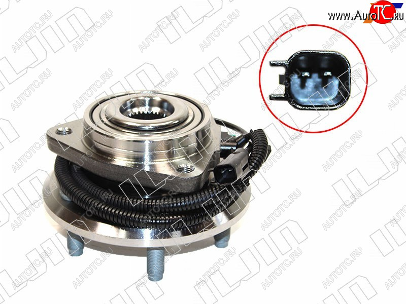 9 799 р. Ступичный узел перед JEEP GRAND CHEROKEE 07-DODGE NITRO 06-12 ILJIN IJ123060  с доставкой в г. Воронеж