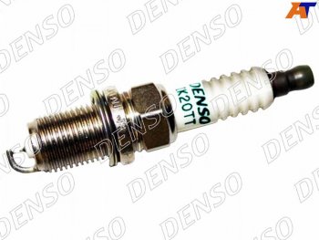 1 579 р. Свеча зажигания AUDI A3A4A6RENAULT LOGANDUSTER 04-SKODA OCTAVIA 04-RAPID 12-VW GOLFJETTA 05- DENSO IK20TT  с доставкой в г. Воронеж. Увеличить фотографию 1