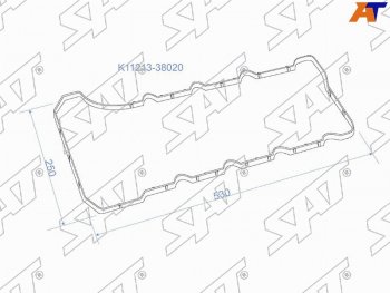 389 р. Прокладка клапанной крышки LEXUS LX570 3URFE 07- SAT K11213-38020  с доставкой в г. Воронеж. Увеличить фотографию 1
