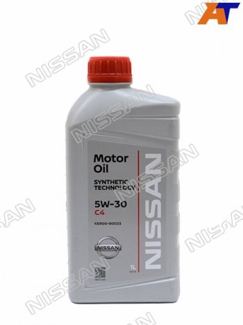 1 469 р. Масло моторное NISSAN 5W-30 DPF 1л.                                                                  NISSAN KE900-90033R  с доставкой в г. Воронеж. Увеличить фотографию 1