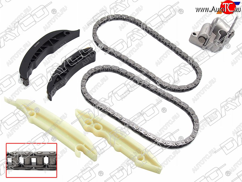 17 749 р. Комплект для замены цепи ГРМ BMW 1(E87)3(E46E90) 5(E60E61) X5(E70) M57D30 DAYCO KTC1049  с доставкой в г. Воронеж