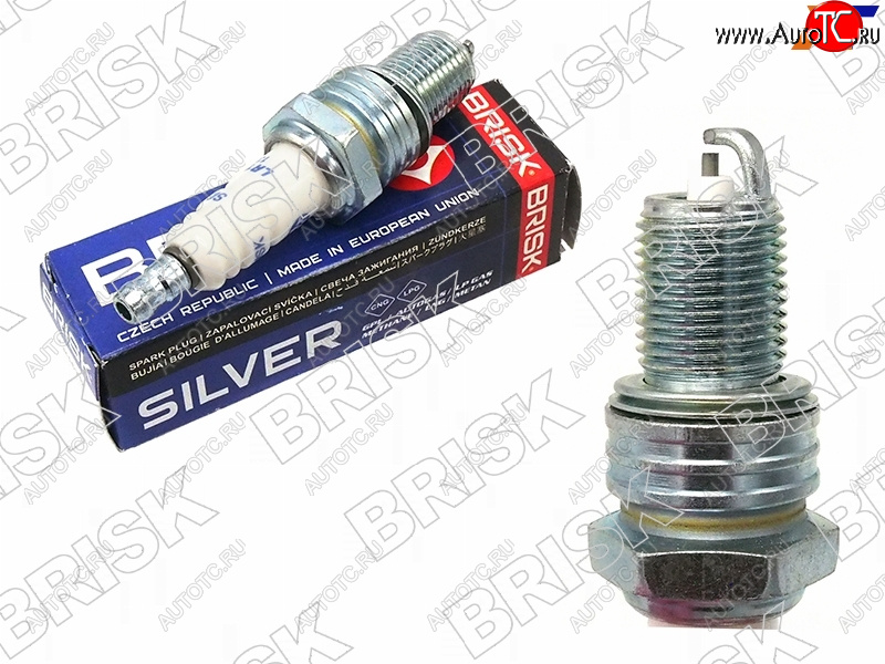 200 р. Свеча зажигания CHEVROLET AVEOLANOSNIVADAEWOO LACETTINEXIA 1.51.7 00-VAZ 2101-21102121 BRISK LR15YS-N  с доставкой в г. Воронеж