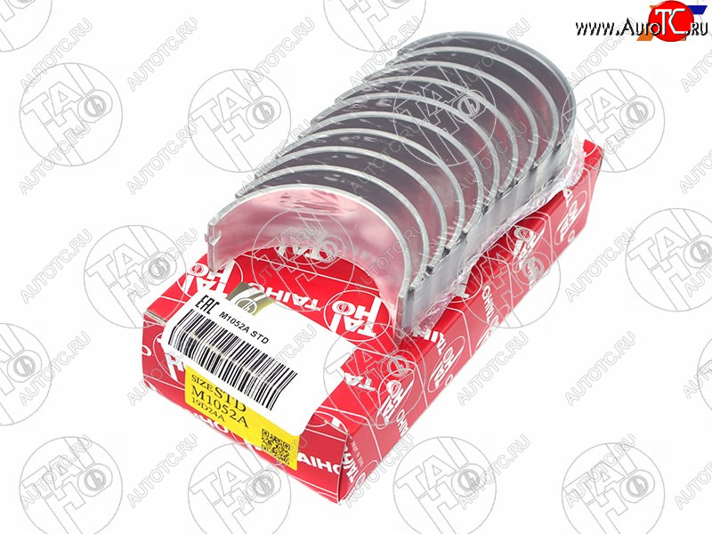 1 679 р. Вкладыши коренные к-т STD NISSAN WINGROADPRIMERAX-TRAIL QR20DEQR25DE 01- TAIHO M1052A STD  с доставкой в г. Воронеж