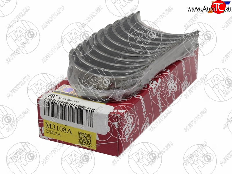 1 029 р. Вкладыши коренные к-т 075 HYUNDAI ELANTRAAVANTEI30 1,6 06- TAIHO M3108A 075  с доставкой в г. Воронеж