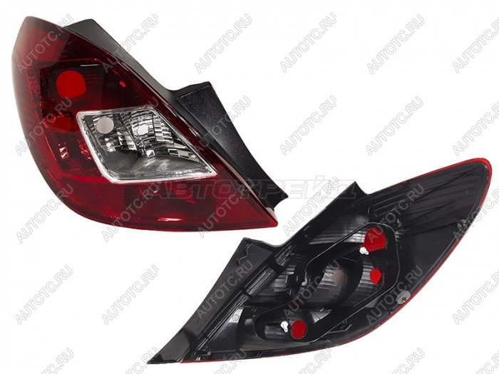 4 849 р. Фонарь задний правый MARS Opel Corsa D дорестайлинг, хэтчбэк 3 дв. (2006-2010)  с доставкой в г. Воронеж