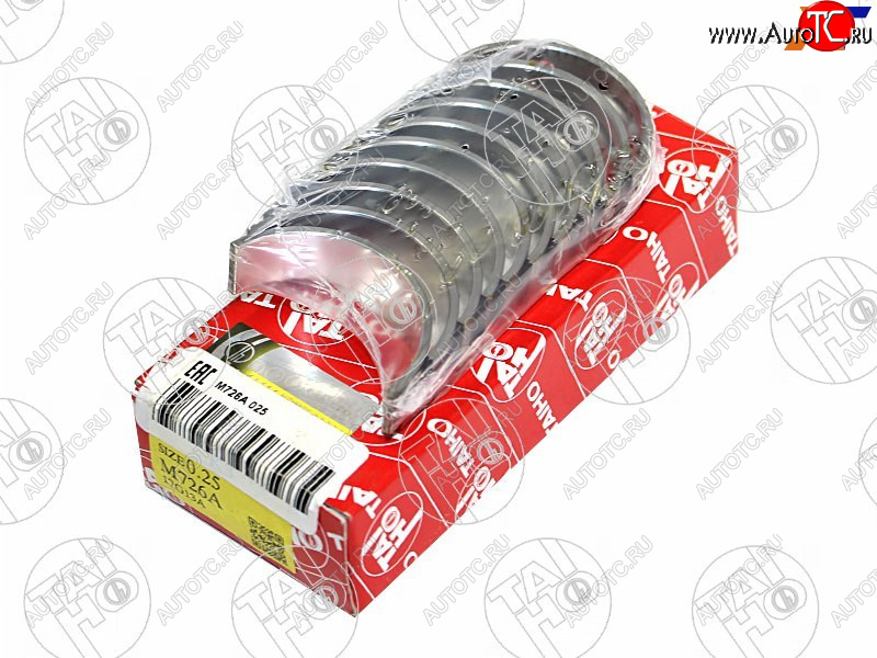 2 599 р. Вкладыши коренные к-т 0,25 TOYOTA BBBELTAPASSORACTISRUSHPLATZVITZ 1SZ-FE2SZ-FEK3-VE 05- TAIHO M726A 025  с доставкой в г. Воронеж