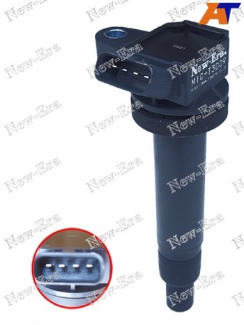 3 389 р. Катушка зажигания TOYOTA 1G-FE 98-042UZ-FE 98-03 NEW ERA MIC-T3009  с доставкой в г. Воронеж. Увеличить фотографию 1