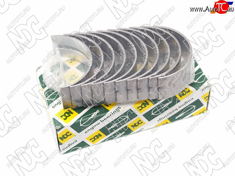 1 599 р. Вкладыши коренные к-т STD TOYOTA HIACEHILUXSURF L2L2L-T3L 83- NDC MS-1406A STD  с доставкой в г. Воронеж
