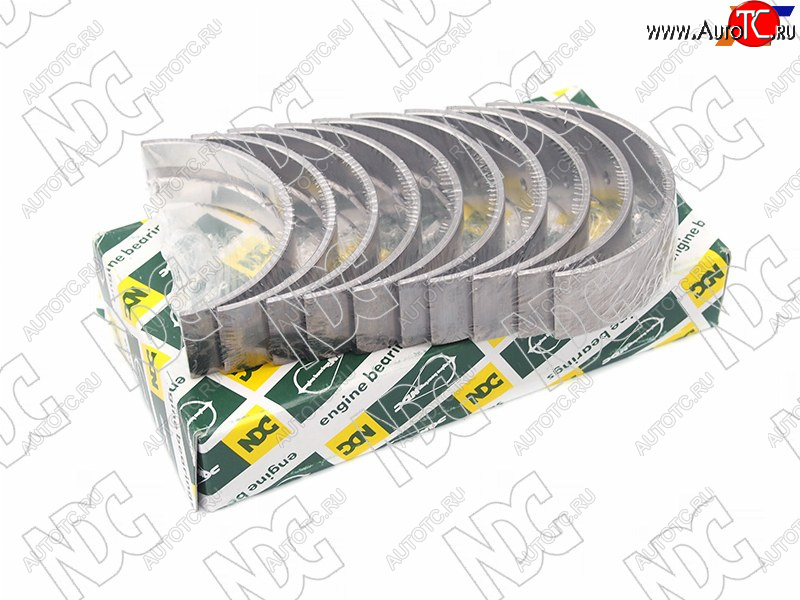 3 179 р. Вкладыши коренные к-т STD TOYOTA 4RUNNERDYNAFORTUNERHIACEHILUXLC PRADO 1KZ-TE1-2KD-FTV 02- NDC MS-1452A STD  с доставкой в г. Воронеж