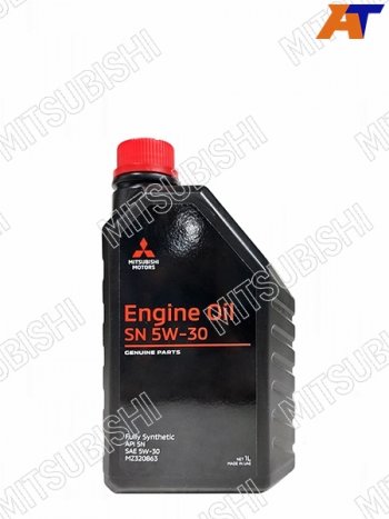 1 199 р. Масло моторное MITSUBISHI (пластиковая канистра) 5W-30 1л. MITSUBISHI MZ320863  с доставкой в г. Воронеж. Увеличить фотографию 1