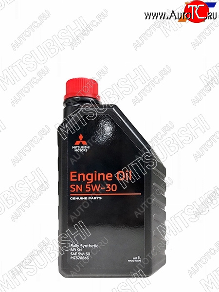 1 199 р. Масло моторное MITSUBISHI (пластиковая канистра) 5W-30 1л. MITSUBISHI MZ320863  с доставкой в г. Воронеж