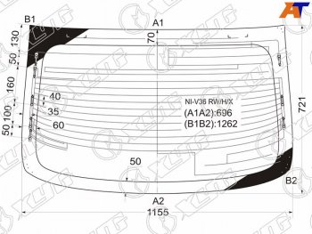 15 799 р. Стекло заднее (Цвет зеленый Обогрев Антенна) Infiniti G25 10-14  G35 06-09  G37 08-14  Nissan S XYG NI-V36 RW/H/X  с доставкой в г. Воронеж. Увеличить фотографию 1