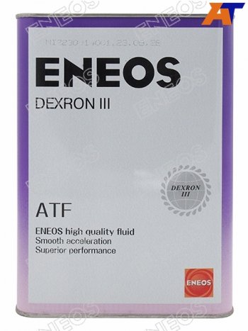 4 099 р. Жидкость для АКПП ENEOS ATF DEX III 4л Декстрон 3 ENEOS OIL1309  с доставкой в г. Воронеж. Увеличить фотографию 1