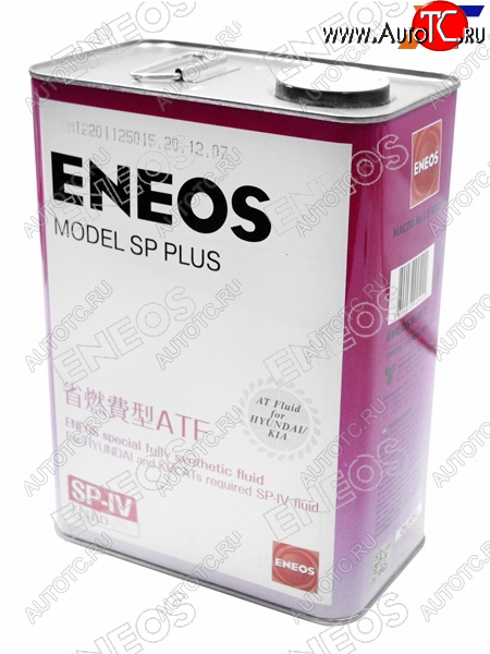 4 999 р. Жидкость для АКПП ENEOS Model SP Plus SP-IV 4л                                                       ENEOS OIL5093  с доставкой в г. Воронеж