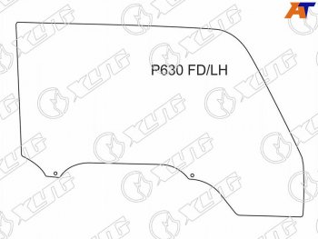3 699 р. Стекло боковое опускное (Спереди Слева Цвет зеленый) Mazda Titan 89-00 XYG P630 FD/LH  с доставкой в г. Воронеж. Увеличить фотографию 1