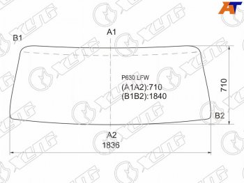 8 999 р. Стекло лобовое Mazda T3500 89-00  T4000 89-00  T4600 89-00  Titan 89-00 XYG P630 LFW  с доставкой в г. Воронеж. Увеличить фотографию 1