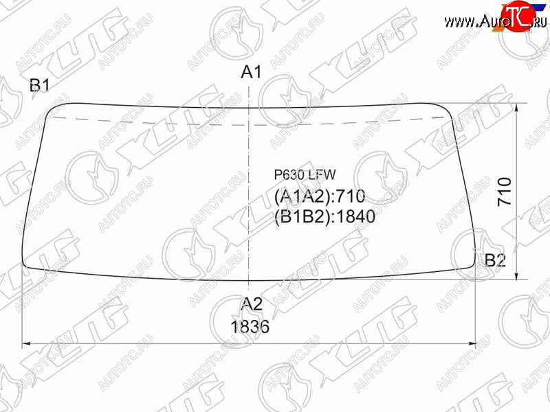 8 999 р. Стекло лобовое Mazda T3500 89-00  T4000 89-00  T4600 89-00  Titan 89-00 XYG P630 LFW  с доставкой в г. Воронеж