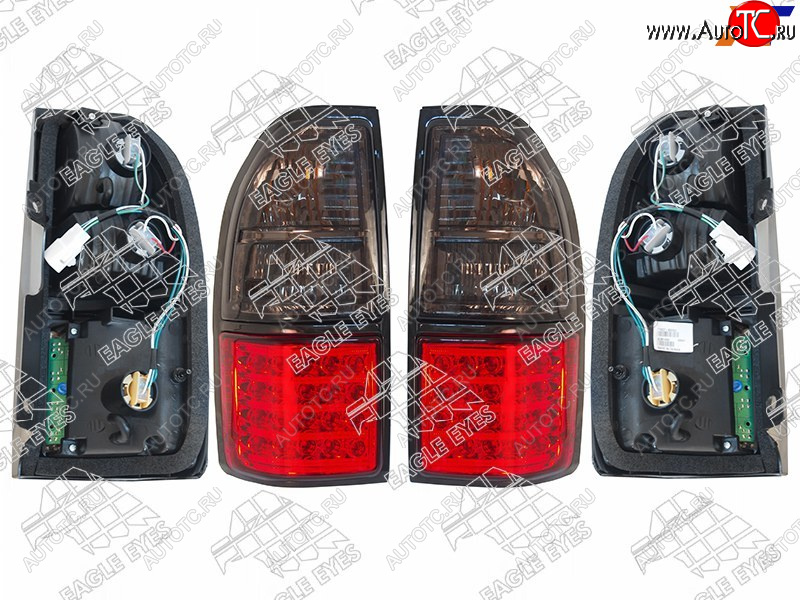 16 599 р. Фонарь задний Toyota Land Cruiser Prado (J90) 96-02 (Диоды Комплект) EAGLE EYES PF-EE-212-19B0-SM  с доставкой в г. Воронеж