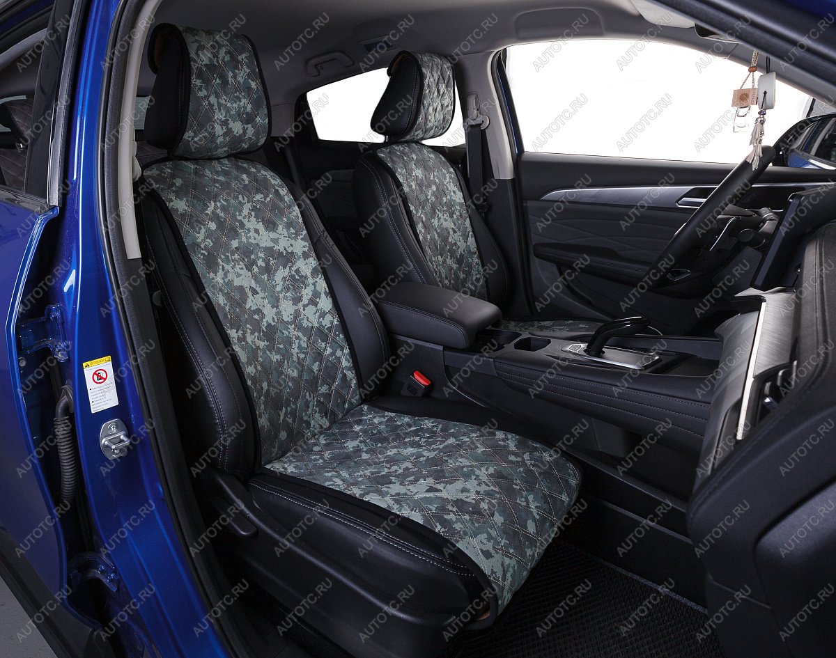 3 899 р. Накидка на сиденье (на весь салон GT Plus алькантара) Автопилот   (камуфляж)  с доставкой в г. Воронеж