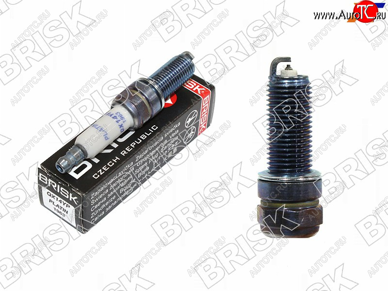 919 р. Свеча зажигания MMC OTLANDERHYUNDAI SANTA FEKIA SORENTOMERCEDES C204S211S212 W164 BRISK QX14YP  с доставкой в г. Воронеж