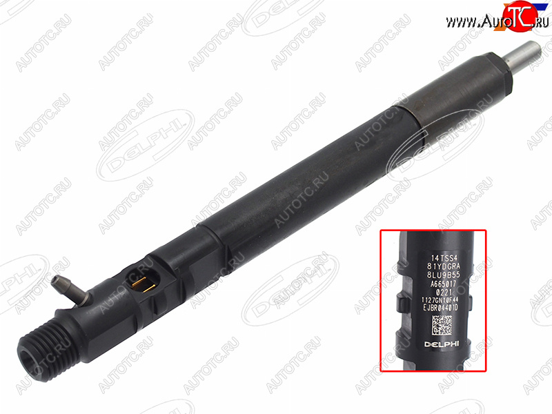 25 749 р. Форсунка топливная SSANGYONG REXTONKAYRON 2,7 EURO 4                                                DELPHI R04401D  с доставкой в г. Воронеж