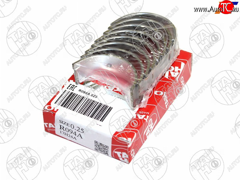 1 259 р. Вкладыши шатунные к-т 0,25 NISSAN AVENIRBLUEBIRDPRIMERASUNNYWINGROAD GA13-16DEQG13-18DE TAIHO R094A 025  с доставкой в г. Воронеж
