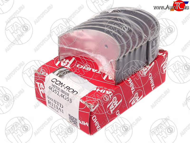 1 029 р. Вкладыши шатунные к-т STD MITSUBISHI DELICAL200PAJEROMONTERO 4D554D564G524G54 82- TAIHO R113A1 STD  с доставкой в г. Воронеж