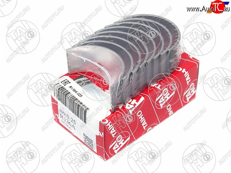 989 р. Вкладыши шатунные к-т 0,25 MITSUBISHI AIRTREKOUTLANDER 4G63 01- TAIHO R136A 025  с доставкой в г. Воронеж