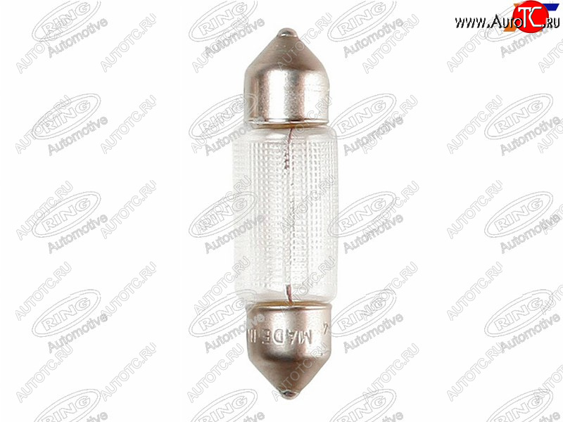 48 р. Лампа дополнительного освещения C5W Софитная 11 X 42 12V 5W RING R258  с доставкой в г. Воронеж