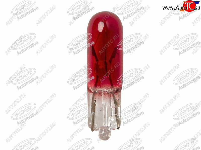 48 р. Лампа дополнительного освещения W1.2W Индикатор (Красная)   12V 1.2W RING R286R  с доставкой в г. Воронеж
