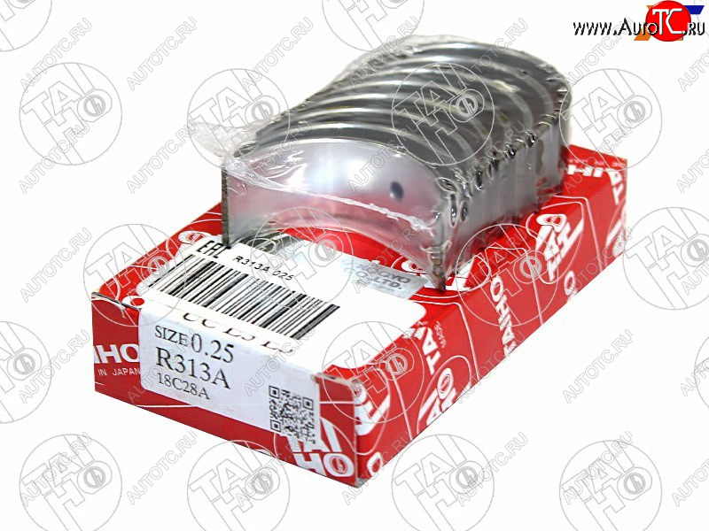 679 р. Вкладыши шатунные к-т 0,25 MAZDA DEMIO323FIMILIAKIA AVELLASEPHIA B1-5D5TCUCZ5ZL 96- TAIHO R313A 025  с доставкой в г. Воронеж