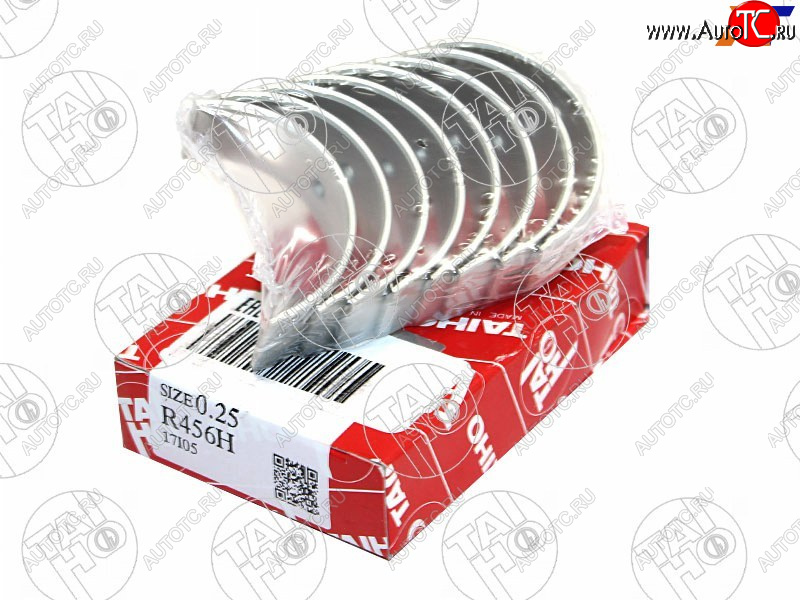 1 349 р. Вкладыши шатунные к-т 0,25 HONDA CITYCRXCIVICFERIOLOGOCAPA ERD15ABD13AB 98- TAIHO R456H 025  с доставкой в г. Воронеж