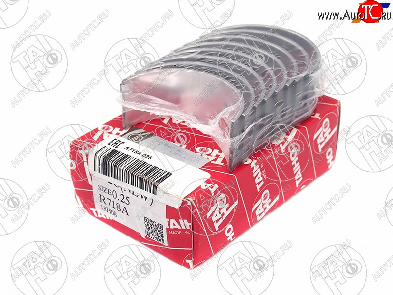 1 349 р. Вкладыши шатунные к-т 0,25 TOYOTA CORONACALDINATOWN ACE 2C2C-T3C-T 96- TAIHO R718A 025  с доставкой в г. Воронеж